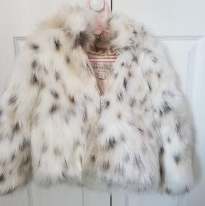 Donna Salyers' Fabulous Furs Faux Fur Parka xxs